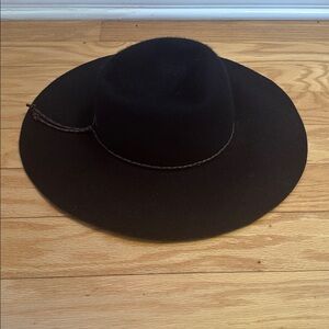 ADORA Felt Hat with Braided Accent